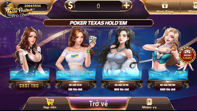 Giới thiệu chung về Poker Texas TDTC